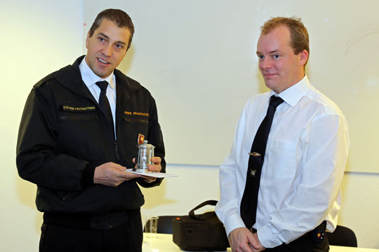 10 �rs jubil�um som brandmand