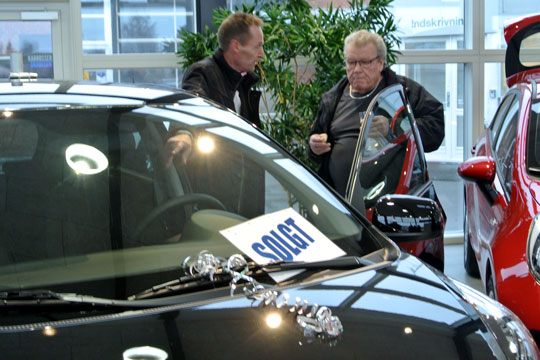 Over 100 til nyt�rsshow i Bilhuset