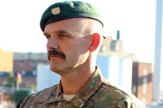 Kompagnichefen har 25 �rs jubil�um