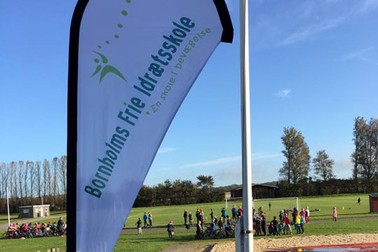 Alle elever deltog i motionsdag