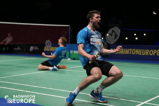 Mathias til Denmark Open med Pedersen