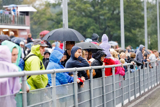 Turisterne svigtede travbanen