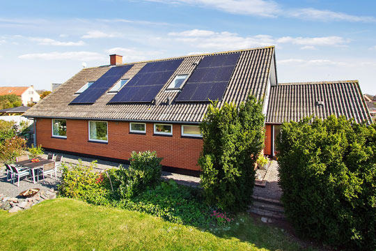 Villa til den store familie i Hasle