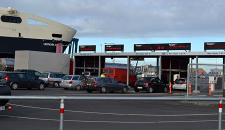 Umuligt at f� bilen med til Ystad