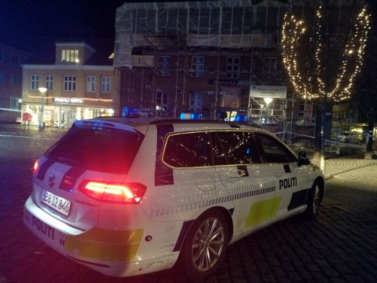 Store Torv i R�nne er farligt omr�de