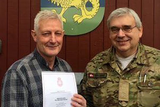 40 �rs tjeneste i Forsvaret