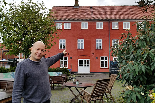 Ny caf� i Det R�de Pakhus inden jul