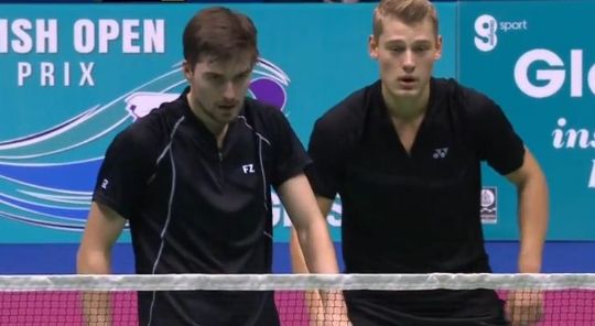 Mathias ude af herredouble