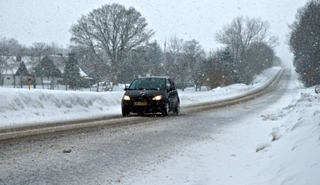 D�kkene g�r forskellen i vintervejr