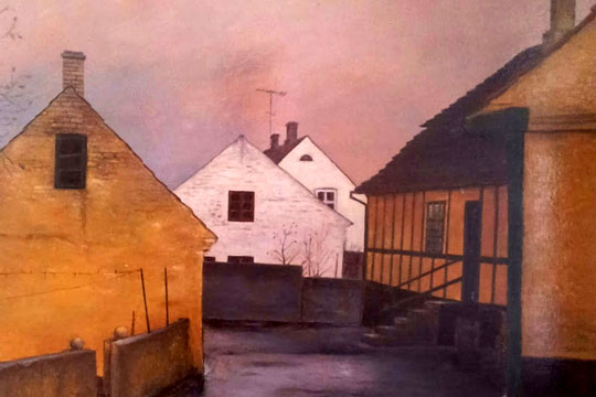 Udstilling med kendt lokal maler i Svaneke