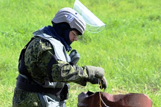 Forsvaret hentede fyrv�rkeri