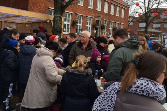 Udend�rs julebanko p� Nex� Torv