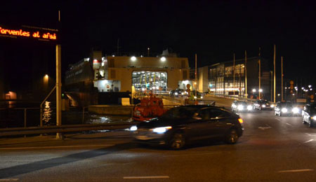 Lidt flere forsinkede f�rger i november