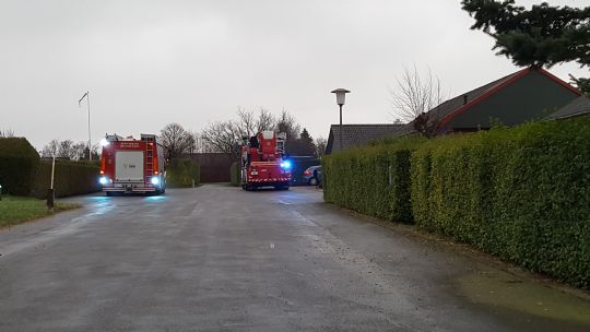 Skorstensbrand i Aakirkeby