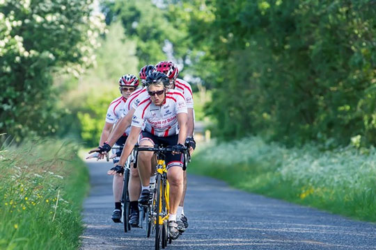 Motionscylister p� trafikkursus