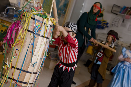 Fastelavn med dyrplageri