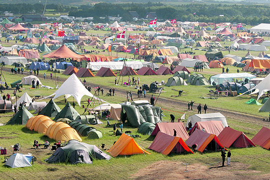 160 spejdere p� stor lejr i S�nderborg