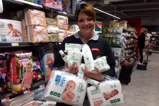 Meny�s babypakker er popul�re