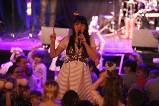 B�rn og sovedyr fyldte Musikhuzet