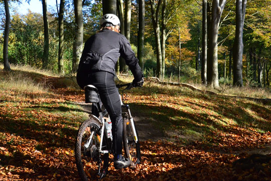 G� ikke ned p� udstyret