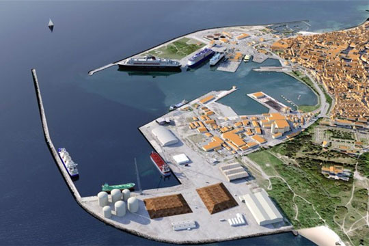 Nye havnearealer uden for spildevandsplan