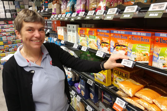 Meny har f�et elektroniske prisskilte