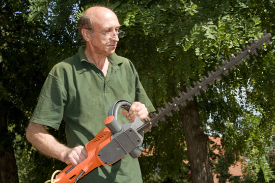 Havearbejde er ingen dans p� roser