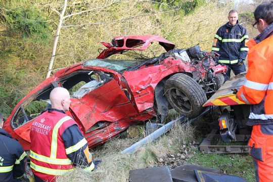 21-�rig mand omkom i trafikulykke