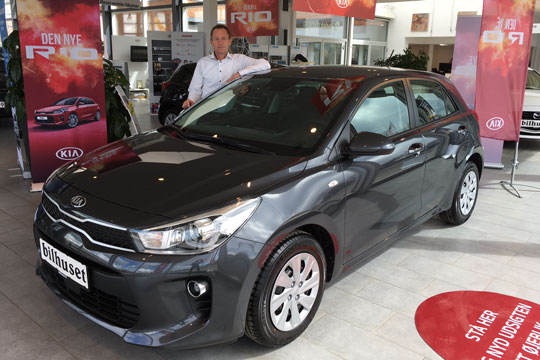 Nu kan den nye Kia Rio pr�ves