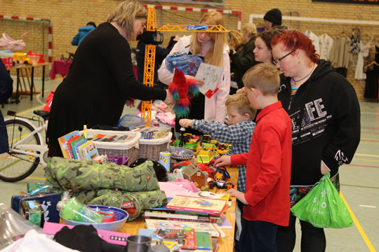 Loppemarked i Nex� Hallen