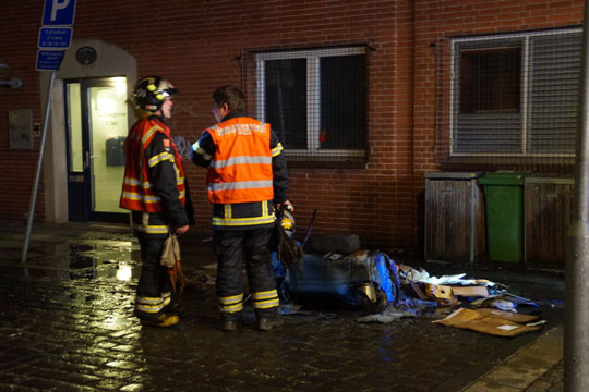 Vakse borgere forhindrede m�ske storbrand