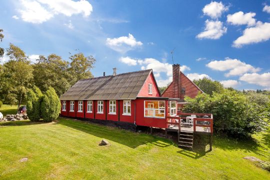 Landlig idyl t�t p� R�nne