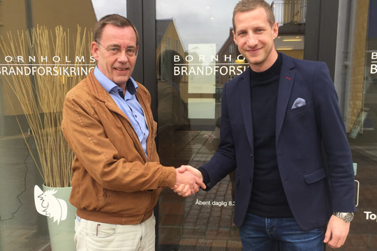 Bornholms Brand hovedsponsor for seniorfodbold
