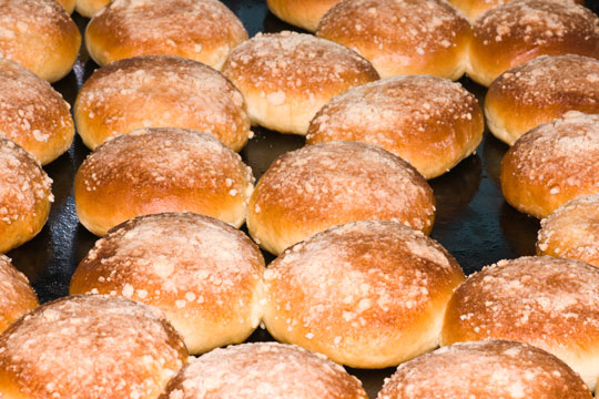 Hvedeknopper f�r bededag