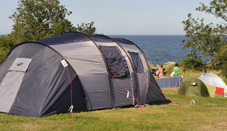 Camping er den foretrukne ferieform