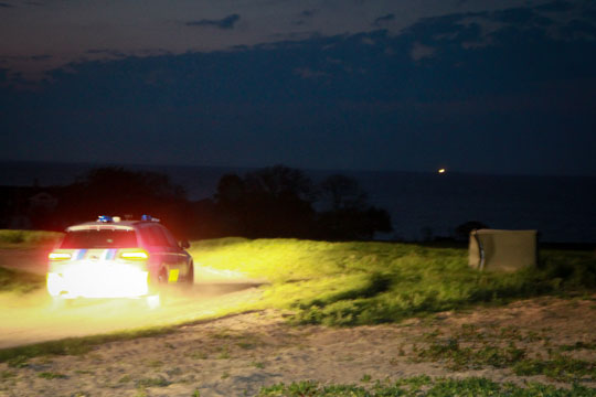 Beruset udl�nding anholdt efter trafikuheld