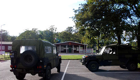 Milit�r �velse i Nex�s gader