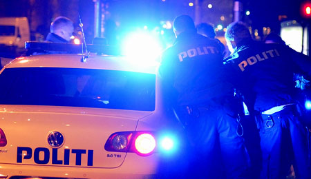 Voldsom anholdelse af flugtbilist