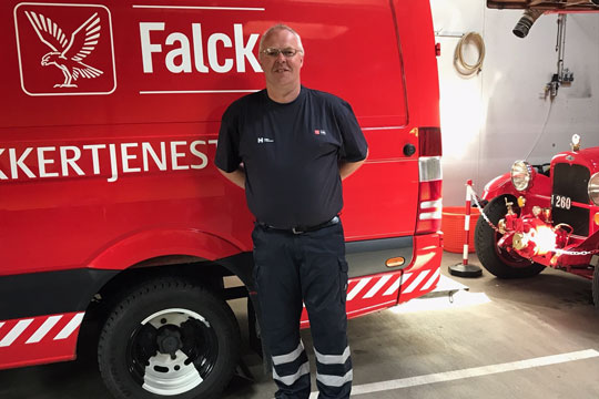 25 �r hos Falck p� Bornholm