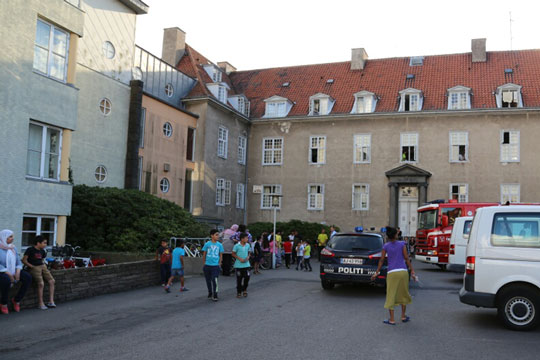 Falsk brandalarm fra Slottet