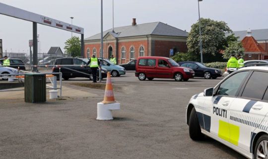 Politiet har indf�rt indrejsekontrol