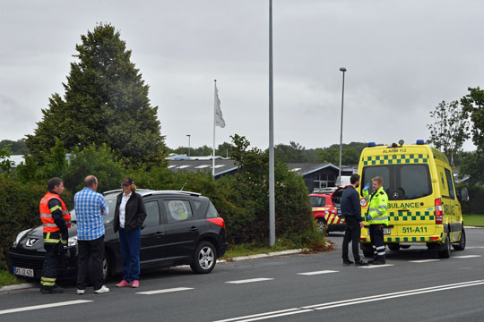 Trafikuheld uden for R�nne