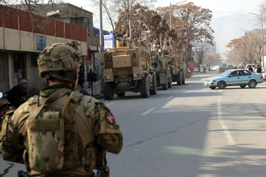 Soldater forberedt p� trafikuheld i Kabul