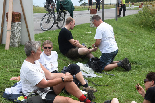 270 g�ngere n�ede Bornholm rundt