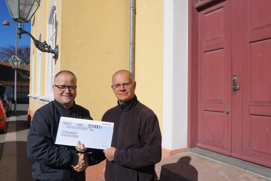 Sydbanks fond st�tter r�dhusrenovering