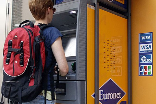 Euronet vil ops�tte flere pengeautomater