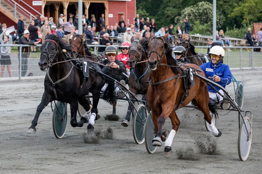 Sidste testl�b forud for BM p� travbanen