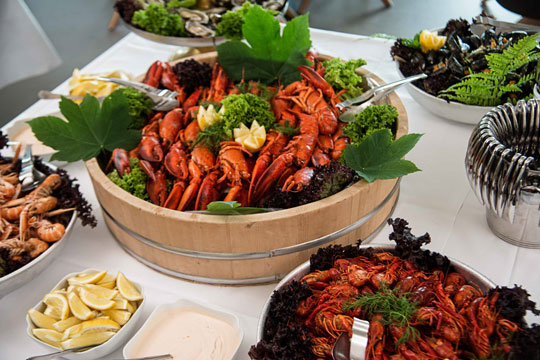 Fiskebuffet flyttes til Griffen