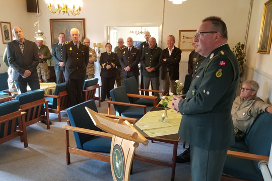 Kompagnichef �nsker flere medlemmer