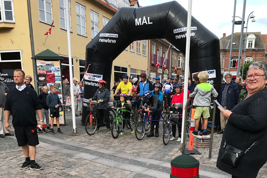 Vellykket cykell�b med f� sk�nhedsfejl